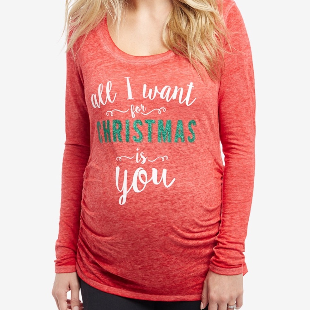 Maternity Christmas Shirt